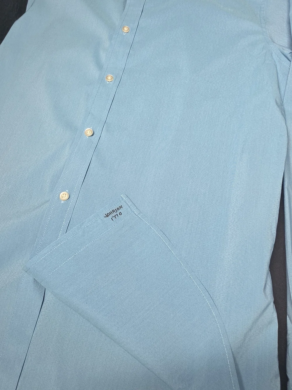 Banana Republic Light Blue Men's Dress Shirt